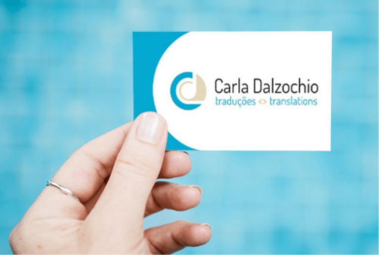 Cartão de Visita Impresso - Carla Dalzochio