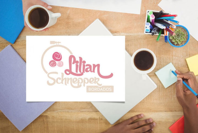 Logomarca - Lilian Schnepper Bordados