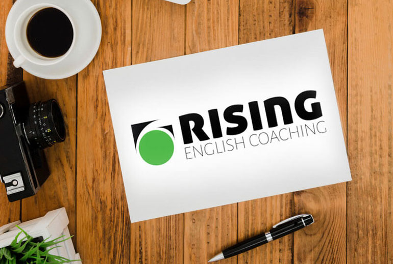 Logomarca - Rising English Coaching